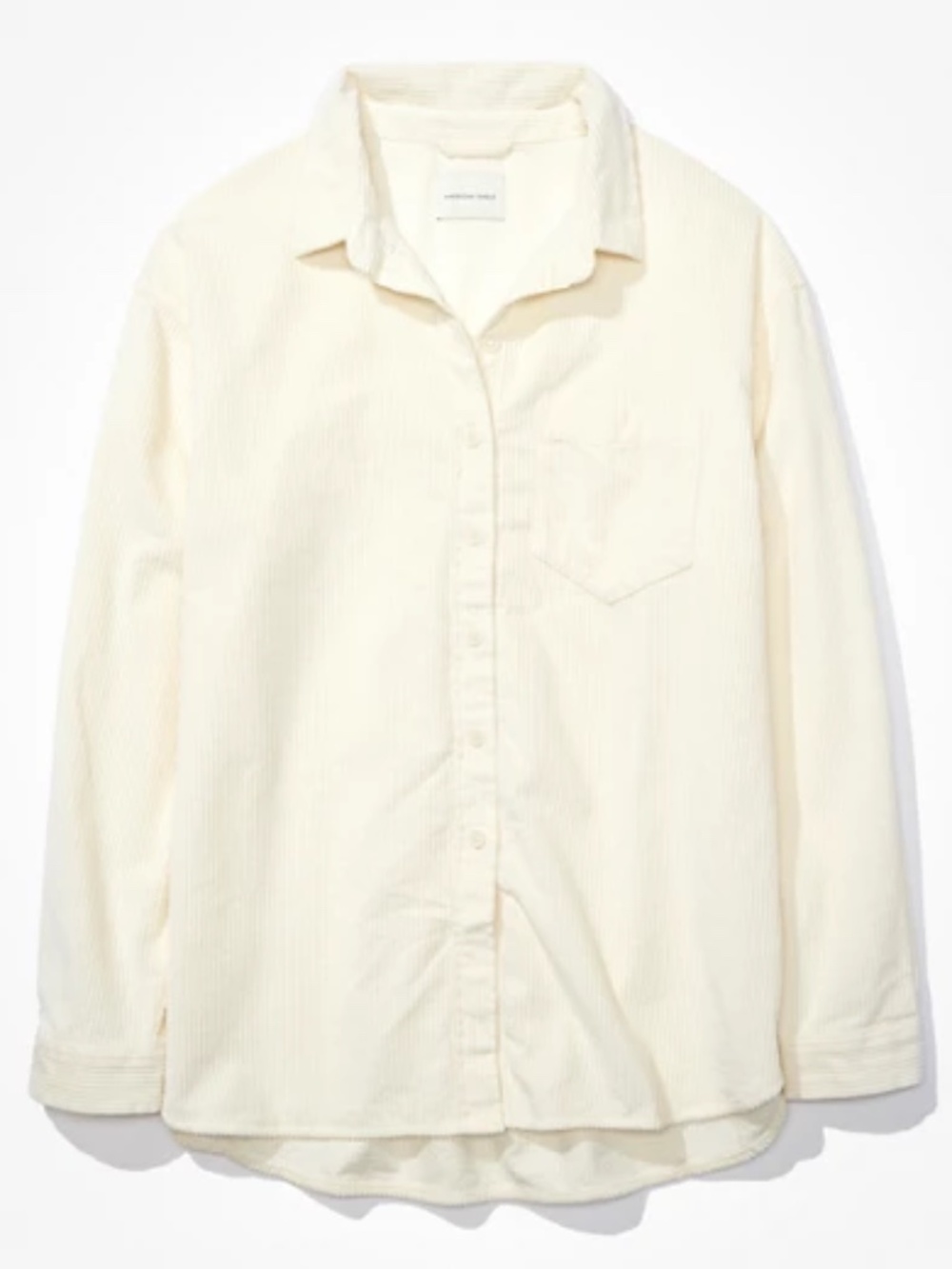 AE Oversized Corduroy Button-Up Shirt
